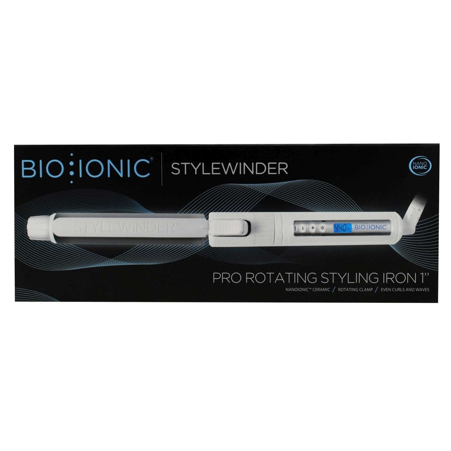 Bioionic Stylewinder Rotating Curling Iron 1-14 Bioionic Stylewinder Rotating Curling Iron 1-14