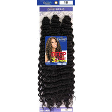 Urban Beauty Queen B Braid Synthetic Butterfly Goddess Locs 3X Value Pack 14 Inch Color 1B